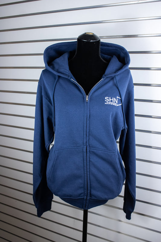 SHN Full Zip - Navy