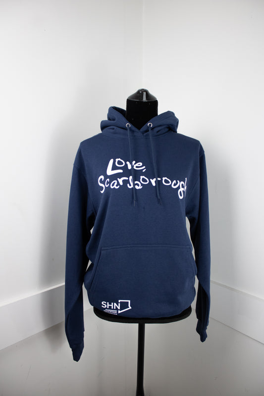 Love, Scarborough Hoodie - Navy