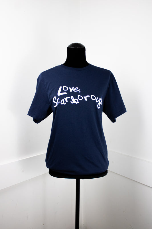 Love, Scarborough T-Shirt - Navy